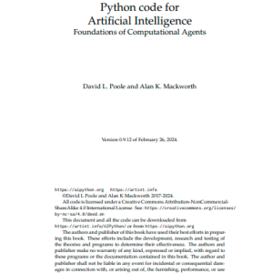 Python code for artificial intelligence