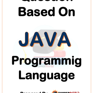 Java programming Questions